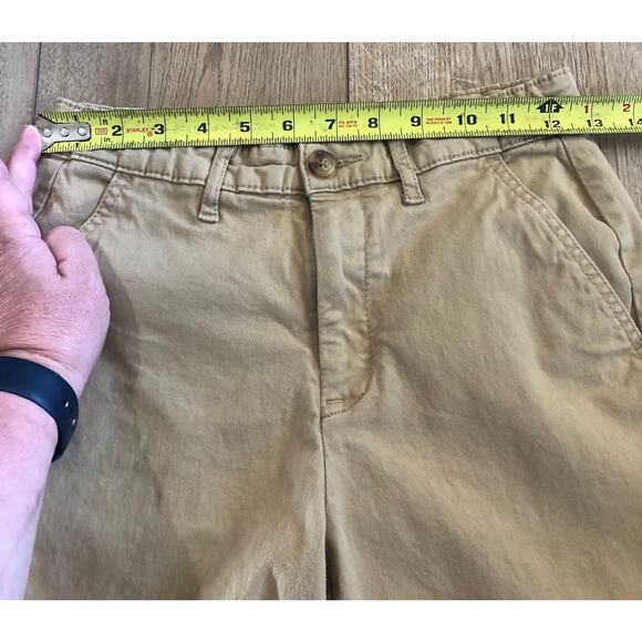 Polo Ralph Lauren Shorts Boys Tan Flat Front Adjustable 8" Sz 14 Preppy Uniform - Picture 8 of 9